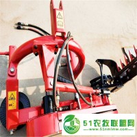 四輪拖拉機(jī)帶的往復(fù)式割草機(jī) 甘肅地區(qū)農(nóng)場(chǎng)打草機(jī)
