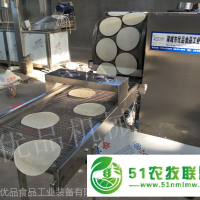 廠家**雙排電加熱北京烤鴨餅機(jī) /春卷皮機(jī)/圓餅機(jī)