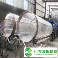 養(yǎng)牲口篩牛羊草飼料用的電動滾筒篩子/去掉里面的土雜質(zhì)-兩相電可用