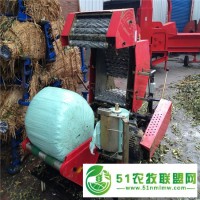 較適合養(yǎng)殖戶的青貯打捆包膜機