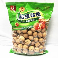 2022年01月新貨九都紙皮熟核桃5斤薄殼核桃椒鹽奶香味堅果零食