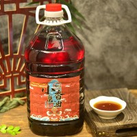 純芝麻油小磨香油5L大桶包裝餐飲駐馬店小麻油飯店商用10斤純香油