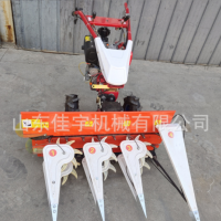 農(nóng)用小麥藥材收割機(jī) 柴油大豆蘆葦割曬機(jī) 單行辣椒艾草收割機(jī)
