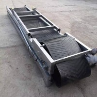 小型糧食裝車輸送機 折疊皮帶輸送機 家用小麥水稻高梁傳送帶