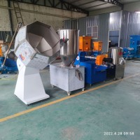 小型狗糧制作機器全自動寵物飼料膨化機魚飼料顆粒機貓糧設(shè)備