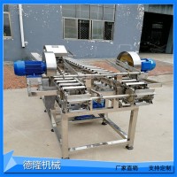 鮮玉米切頭去尾機食品廠苞谷分段加工機冷凍玉米全自動變頻鋸斷機