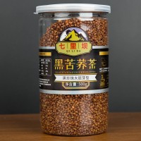 一件代發(fā)黑苦蕎茶500g罐大胚芽整?？嗍w大涼山蕎麥茶飯店 酒店茶葉
