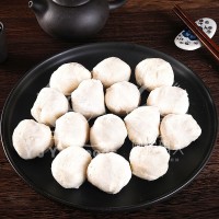 墨粒墨魚(yú)丸 500g/袋 墨魚(yú)魚(yú)丸 火鍋燒烤小吃速凍魚(yú)丸