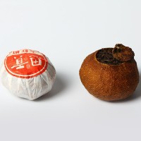 六年大紅柑 陳年桔普茶陳皮普洱茶橘子茶比小青柑大多20-30克/個(gè)