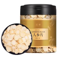 茗仟 參業(yè)廠家直銷東北特產(chǎn) 長(zhǎng)白山人參 無硫熏 120克/瓶 人參片