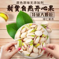 原色進(jìn)口無漂白特大顆粒開心果罐裝批貨原味堅(jiān)果干果零食整箱40盒