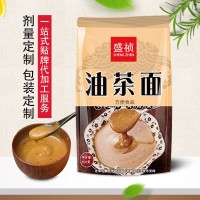 代餐五仁甜油茶面咸油茶面速溶早餐沖飲粉oem 袋裝營(yíng)養(yǎng)代餐油面茶