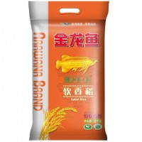 批發(fā)金龍魚大米5kg 軟香稻大米 蘇北米10斤 家庭裝