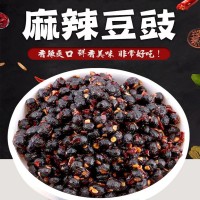 湖南麻辣豆豉干不辣蒸魚(yú)辣椒醬餐飲袋裝農(nóng)家豆鼓商用一件代發(fā)包郵