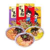 廠家直銷綿陽米粉245g方便速食麻辣紅油牛肉肥腸雞湯米粉 米線批發(fā)