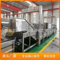 萬(wàn)利源常規(guī)肉制品廠用連續(xù)式豬蹄解凍設(shè)備 龍門(mén)提升式水浴解凍機(jī)