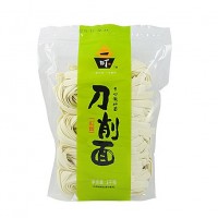 一町食品廠家直銷1kg刀削面保鮮濕面袋裝半干面條 批發(fā)代理