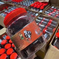 手撕牛肉干湖嶺黃牛肉溫州特產風干零食桶裝罐裝毛重500g香辣五香