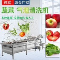 商用氣泡清洗機(jī) 食堂凈菜加工成套設(shè)備 全自動(dòng)果蔬噴淋式清洗機(jī)