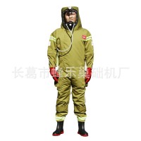 連體馬蜂服四風(fēng)扇防蜂服爬樹專用耐磨胡蜂衣帆布抓蜂防護(hù)衣服全套