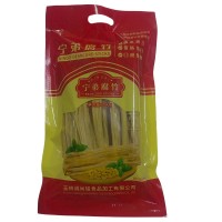 廠家零售促銷活動(dòng)玉林腐竹火鍋油炸素肉干貨純黃豆腐竹250克包郵