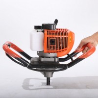 加工定制農(nóng)用大功率小型挖坑機(jī)栽樹種植果園打洞機(jī)手提鉆孔打樁機(jī)