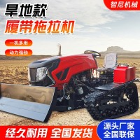 工廠直發(fā)水旱兩用拖拉機(jī)山地丘陵果園大棚多功能大馬力履帶旋耕機(jī)