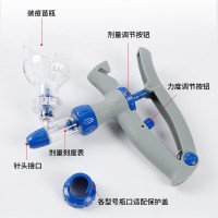 獸用注射器批發(fā)可調連續(xù)注射器疫苗器雞豬牛羊用插瓶式精準可調